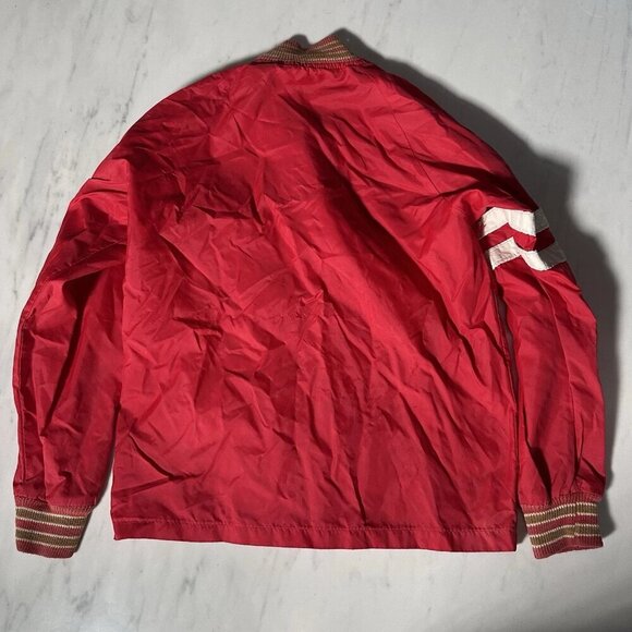 Youth Vtg San Francisco 49ers Windbreaker - 70's - Embroidered Helmet Patch NFL - Picture 3 of 14